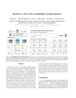 SketchXAI: A First Look at Explainability for Human Sketches