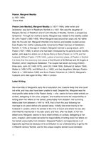 Paston [née Mautby], Margaret (1421?–1484)