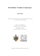Non-Abelian T-Duality in Superspace