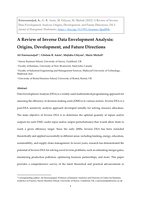 A review of inverse data envelopment analysis: Origins, development and future directions