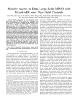 Massive Access in Extra Large-Scale MIMO With Mixed-ADC Over Near-Field Channels