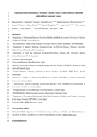 Exploration of thyroglobulin as a biomarker of iodine status in iodine-sufficient and mildly iodine-deficient pregnant women