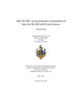 ASL-SLAM: Anasynchronous formulation of lines for SLAM with Event Sensors