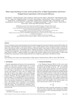 Mean range bunching of exotic nuclei produced by in-flight fragmentation and fission — Stopped-beam experiments with increased efficiency