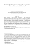 Land Ceiling Legislations, Land Acquisition and De-industrialisation - Theory and Evidence from the Indian States