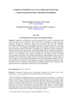 Compulsory Schooling Laws, Overcrowding, and Youth Crime: A Quasi-Experimental Study of Brazilian Municipalities