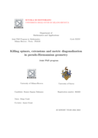 Killing spinors, extensions and metric diagonalization in pseudo-Riemannian geometry