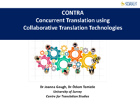 CONTRA Concurrent Translation using Collaborative Translation Technologies