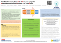 P-31 ALLIANCE: Enhancing the quality of living and dying with advancing frailty through integrated care partnerships