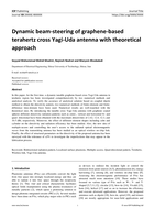 Dynamic beam-steering of graphene-based terahertz cross Yagi-Uda antenna with a theoretical approach