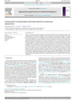 Continuously evolving dropout with multi-objective evolutionary optimisation