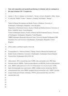 Fatty acid composition and metabolic partitioning of a-linolenic acid are contingent on life stage in human CD3⁺ T lymphocytes