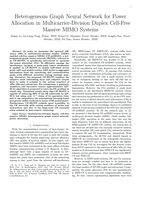 Heterogeneous Graph Neural Network for Power Allocation in Multicarrier-Division Duplex Cell-Free Massive MIMO Systems