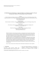 A Multi-Objective Evolutionary Approach Based on Graph-in-Graph for Neural Architecture Search of Convolutional Neural Networks