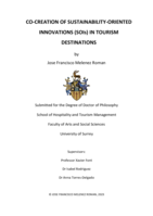 Co-creation of sustainability-oriented innovations (SOIs) in tourism destinations