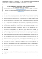 Creep Response of Rubberised Alkali-activated Concrete