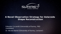 A Novel Observation Strategy for Asteroids Shape Reconstruction