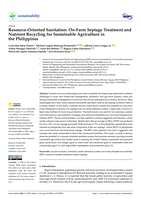 Resource-Oriented Sanitation: On-Farm Septage Treatment and Nutrient Recycling for Sustainable Agriculture in the Philippines