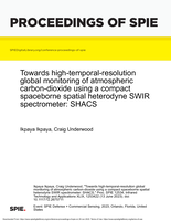 Towards High-Temporal-Resolution Global Monitoring of Atmospheric Carbon-Dioxide (CO2) Using a Compact Spaceborne Spatial Heterodyne SWIR Spectrometer   SHACS