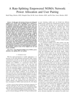 A Rate-Splitting Empowered NOMA Network: Power Allocation and User Pairing