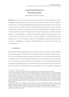 Transitional Health Justice