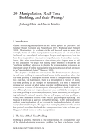 Manipulation, Real-Time Profiling, and their Wrongs 1