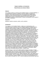 Student Mobilities: An Introduction