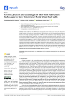 Recent Advances and Challenges in Thin-Film Fabrication Techniques for Low-Temperature Solid Oxide Fuel Cells