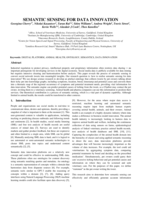 SEMANTIC SENSING FOR DATA INNOVATION