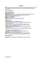 The views, opinions and decision making of UK based paramedics on the use of prehospital 12-lead electrocardiograms in acute stroke patients: a qualitative interview study
