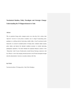 Neoclassical realism, policy paradigms and strategic change: understanding the US rapprochement to Cuba