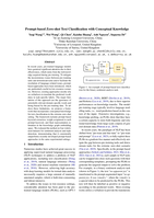 Prompt-based Zero-shot Text Classification with Conceptual Knowledge