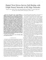 Digital Twin Driven Service Self-Healing with Graph Neural Networks in 6G Edge Networks