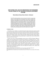 Exploiting the Laplace Resonance for Designing Trajectories in the Jupiter-Io-Europa-Ganymede System