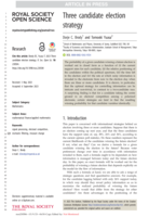 Three candidate election strategy