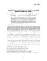 Mission Analysis and Design of VMMO: The Volatile Mineralogy Mapping Orbiter