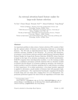 An external attention-based feature ranker for large-scale feature selection