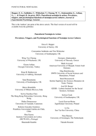 Pancultural Nostalgia in Action: Prevalence, Triggers, and Psychological Functions of Nostalgia Across Cultures