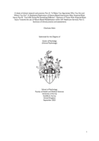A thesis of clinical research and practice: Part A: “It Makes You Appreciate Who You Are and Where You Are”: A Qualitative Exploration of Nature-Based Interactions After Acquired Brain Injury; Part B: “You’d Be Giving Me Something Different”: Opinions of Those With Acquired Brain Injury Towards the use of Nature Based Rehabilitation within UK Healthcare Services; Part C: Summary of clinical practice and assessments