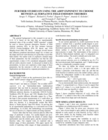 Further Studies on Using the AHFP Exponent to Choose Between Alternative Field Emission Theories