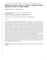 Benefits and thermal limits of CO2-driven signaled windows opening in schools: an in-depth data-driven analysis