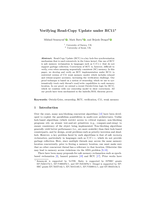 Verifying Read-Copy Update Under RC11