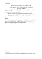 Dementia Care Coordinators in Kent and Medway ICB: Initial Programme Theory conceptualisation and development