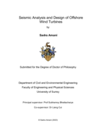 Seismic Analysis and Design of Offshore Wind Turbines