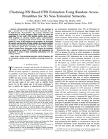 Clustering-NN Based CFO Estimation Using Random Access Preambles for 5G Non-Terrestrial Networks