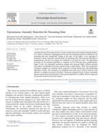 Autonomous Anomaly Detection for Streaming Data