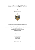 Essays on Power in Digital Platforms