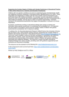 Supporting the complex needs of children with Genetic Syndromes in educational practice: A new online resource for teachers and education practitioners