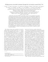 Probing proton cross-shell excitations through the two-neutron removal from ³⁸Ca