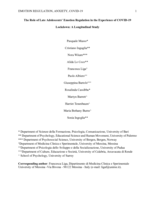The role of late adolescents' emotion regulation in the experience of COVID-19 lockdown: A longitudinal study